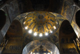 San Marco Mosaics - The Ascension Cupola from in front of the main altar, St. Marks Basilica