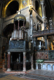 Pulpit to the left of the High Altar, St. Marks Basilica