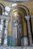 San Marco mosaics - Lower niches with the evangelist St. John