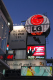 Dundas Square, Toronto, at night