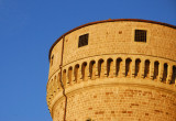 Torre, Fortezza di San Leo, evening