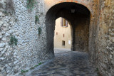 Via Rocca, Verucchio, to the castle