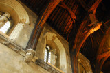 The roof of Westminster Hall dates from Richard II (1377-1399)