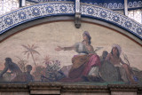 America  mosaic - Galleria Vittorio Emanuelle II, Milan