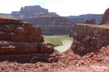 Colorado River through a gap