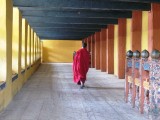 in the dzongs hallway