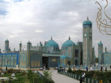 the Shrine of Hazrat Ali, also known as the Blue Mosque.