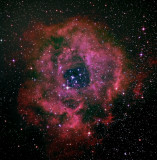 NGC 2237 - la Nébuleuse de la Rosette