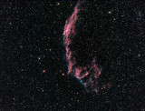 La partie Est de la Nbuleuse du Voile (NGC 6992, NGC 6995, IC 1340)