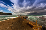 Cloud formation over Avalon Beach