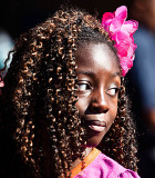 Little girl with great hair 