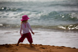 Little girl at Palm Beach, Sydney