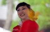 Dancer spinning