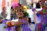 Vietnamese dancer  at Lunar festival