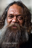 Close up of Australian aborigine - 5/02/2012