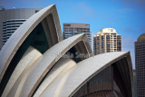 Sydney Opera House with CBD buildings