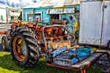 Old tractor at Rawehe