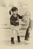 Little Asian girl 