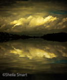 Storm clouds of Narrabeen Lake 