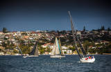 Yacht race on Sydney Harbour 