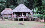 Mapaima Eco Lodge toucan viewing and dining area