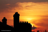 Chimney Sunset