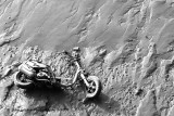 Scooter on The Mud