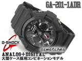 2012 CASIO G-SHOCK MOTORCYCLE SPORTS MOTIF GA-201 GA-201-1A SHOCK RESISTANT