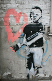 Banksy graffiti - London