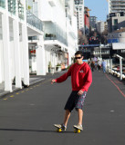 Takin a roll - Princes Wharf, Auckland City