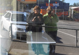 Reflections of Kiwi pbasers Janice and Dawn.