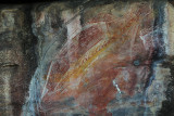 5,000 year old Aboriginal rock art, Kakadu National Park, Northern Territory.