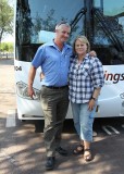 Danny and Dawn ( our KIWI coach driver)