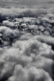 Flying between Calgary and Vancouver Island..