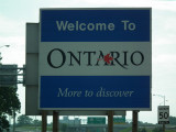 On the road of  Ontario...