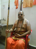 30 HH Thirukkurungudi Jeeyar arrival for ananthaazhwan sattrumurai.jpg