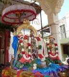 Perumal during Purappadu.JPG