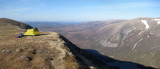 May 2011 Camp on Sgor Gaoith summit Cairngorms, Scotland