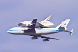 Shuttle Discovery - from National Harbor