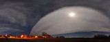 Moonlit Cloud Formation