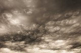Strange Mammatus Clouds