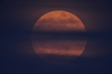 Super Moon 2012 with Clouds
