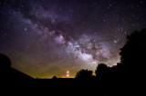 Milky Way Galaxy with Airglow