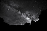 Milky Way in Black & White