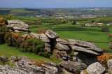 Bodmin, as seen from Helman Tor