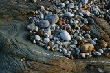 Rock vein & pebbles