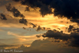 Storm Clouds at Sunset