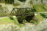 Green & bridge in place
