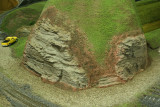 Close up of blended rocks