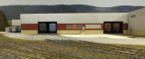 Warehouse with cars inside
